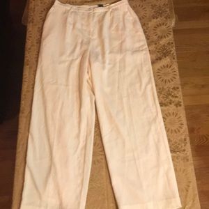 Cream colored size 14 Norton McNaughton pants